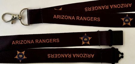 ARIZONA RANGERS LANYARD.